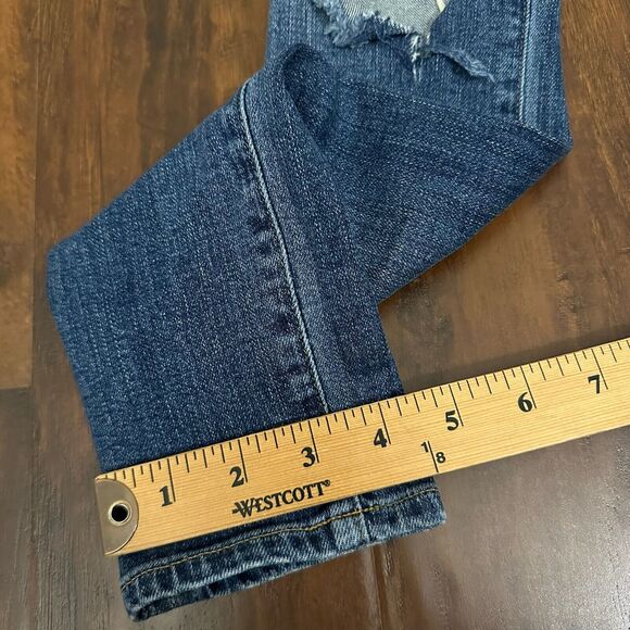 AGOLDE Sophie Jeans Kansas City High Rise Skinny Distressed Ripped - Picture 14 of 14